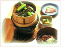 山菜わっぱそば定食